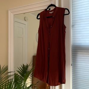 Waverly Grey Silk Tunic Dress